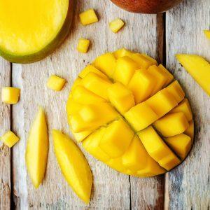 Pulpa de mango congelado
